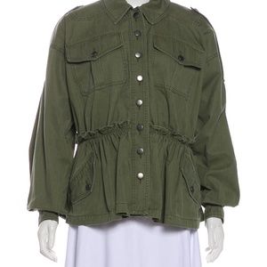 NWT-Marissa Webb Washed Canvas Jacket-XS